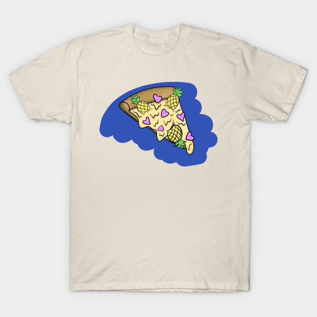 Pizza Pineapple T-Shirt by thearkhive